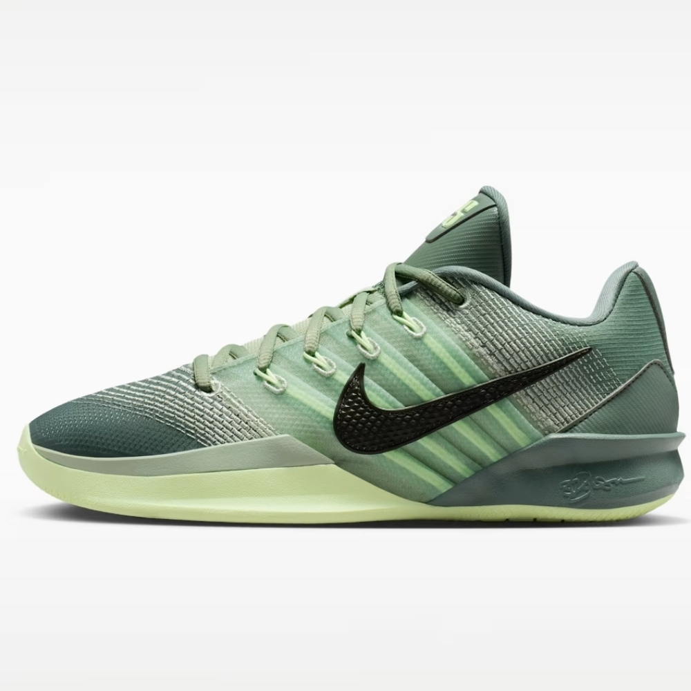 Nike Sabrina 3 Sneakers in Clay Green/ Sea Foam/ Volt/ Sequoia Colorway sz 8.5 - Picture 8 of 13